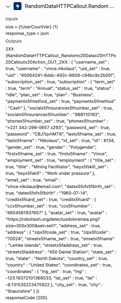 HTTP Callout