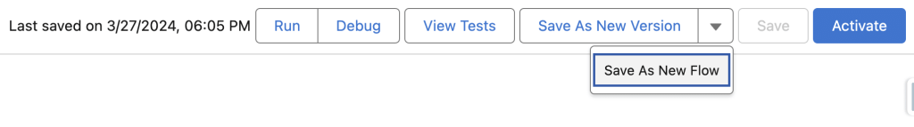 Flow Save Button Gets An Update