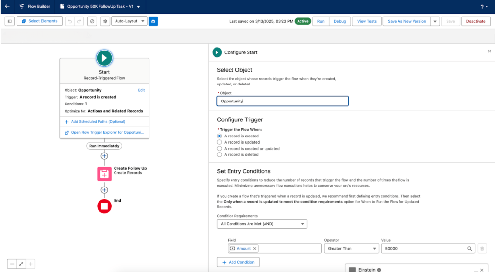 Start element Einstein
