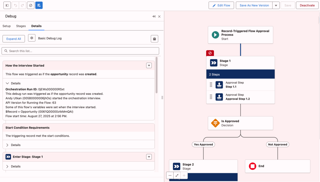 Orchestration Now Supports Debug.