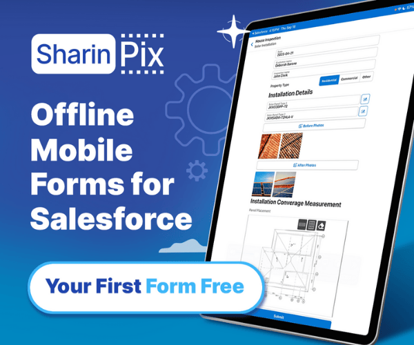 SharinPix Offline Mobile Forms for Salesforce