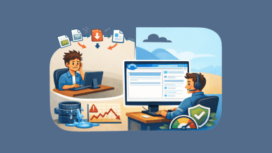 Guy frustrated on the left, and happy on the right once he found a solution to his problem. Blog image for The Ultimate Guide to the Salesforce Screen Flow File Preview Component