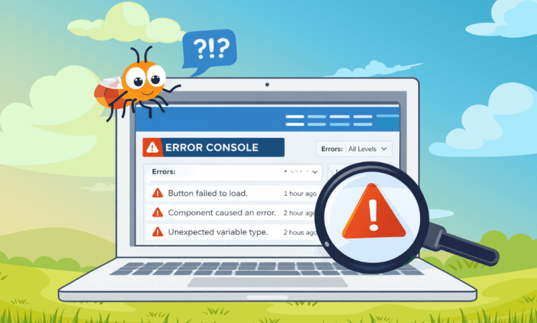 Identify and Manage Page Errors with the New Error Console in Spring ’26