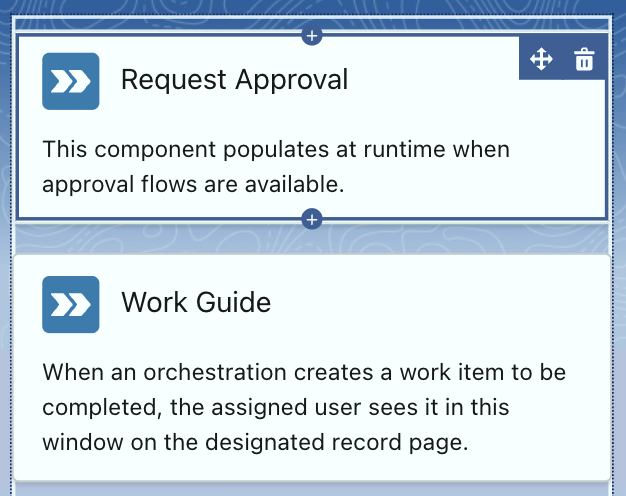 Request Approval Page Layout Component