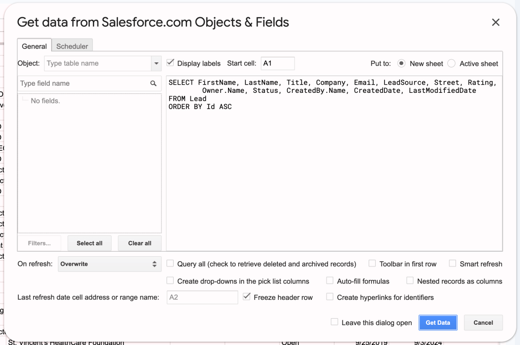 Xappex SOQL Editor